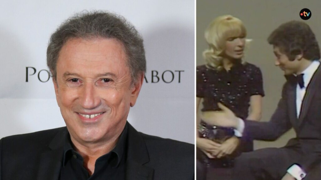 En 1972, les photos de sa rencontre amoureuse avec Dany Saval à la télévision En 1972, les photos de sa rencontre amoureuse avec Dany Saval à la télévision