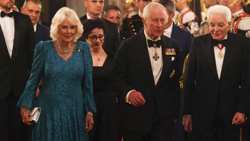 Le roi Charles III et la reine Camilla participent à un banquet d’État à Rome pour leurs 20 ans Le roi Charles III et la reine Camilla participent à un banquet d’État à Rome pour leurs 20 ans