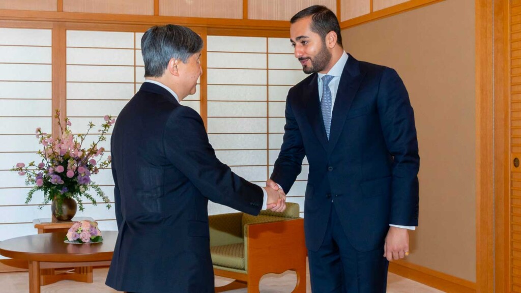 L’empereur Naruhito accueille le prince héritier d’Oman au palais impérial de Tokyo L’empereur Naruhito accueille le prince héritier d’Oman au palais impérial de Tokyo