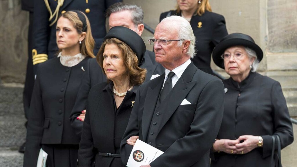 La famille royale suédoise présente aux obsèques du prince Andreas de Saxe-Cobourg-Gotha La famille royale suédoise présente aux obsèques du prince Andreas de Saxe-Cobourg-Gotha