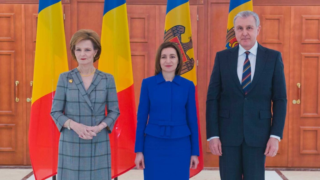 À Chisinau, Margareta de Roumanie rencontre la présidente moldave pour évoquer la situation en Moldavie À Chisinau, Margareta de Roumanie rencontre la présidente moldave pour évoquer la situation en Moldavie