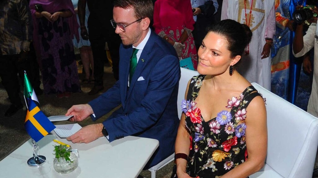 La princesse héritière Victoria de Suède a visité le Nigeria La princesse héritière Victoria de Suède a visité le Nigeria