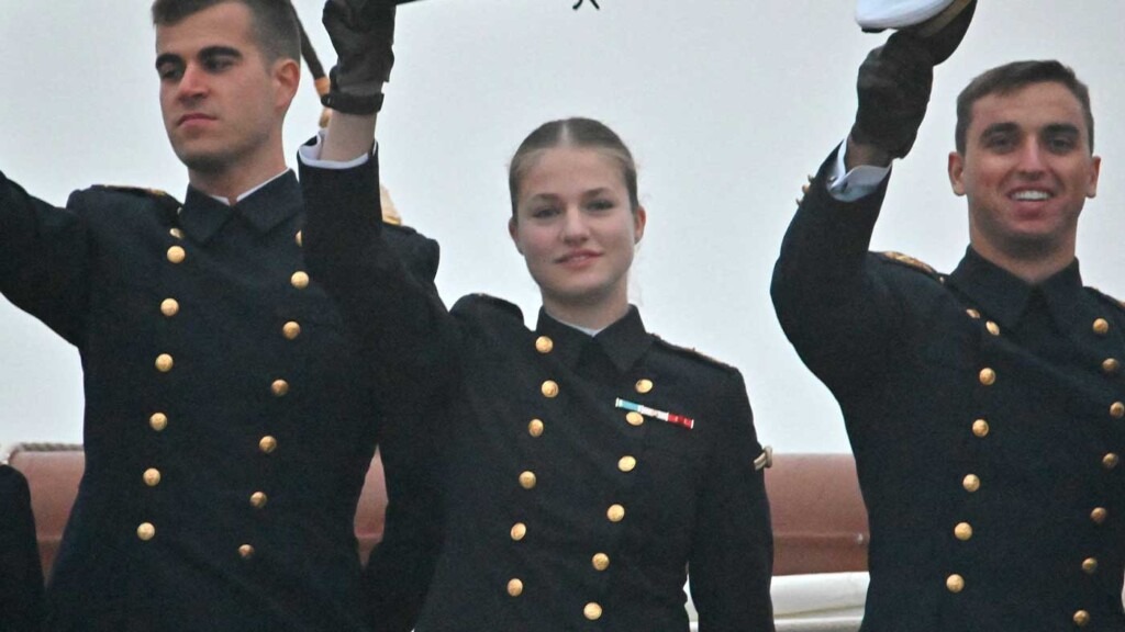 La princesse Leonor espère une visite sans controverse à Valparaíso, au Chili La princesse Leonor espère une visite sans controverse à Valparaíso, au Chili