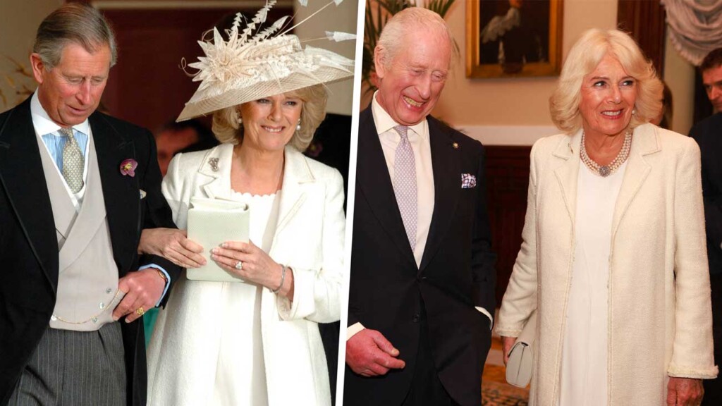 La reine Camilla reporte sa robe de mariage pour fêter ses noces de porcelaine en Italie La reine Camilla reporte sa robe de mariage pour fêter ses noces de porcelaine en Italie