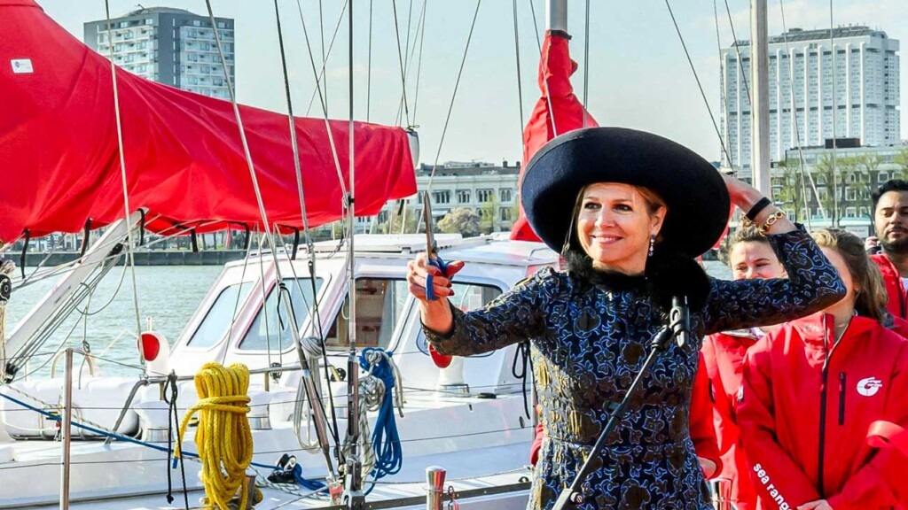 La reine Maxima inaugure un voilier dédié à la réinsertion professionnelle et à la protection de l’environnement marin La reine Maxima inaugure un voilier dédié à la réinsertion professionnelle et à la protection de l’environnement marin