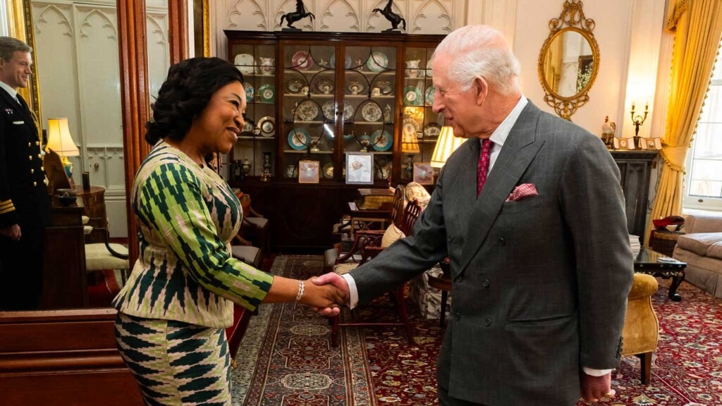 Le roi Charles III rencontre pour la première fois la nouvelle secrétaire générale du Commonwealth Le roi Charles III rencontre pour la première fois la nouvelle secrétaire générale du Commonwealth