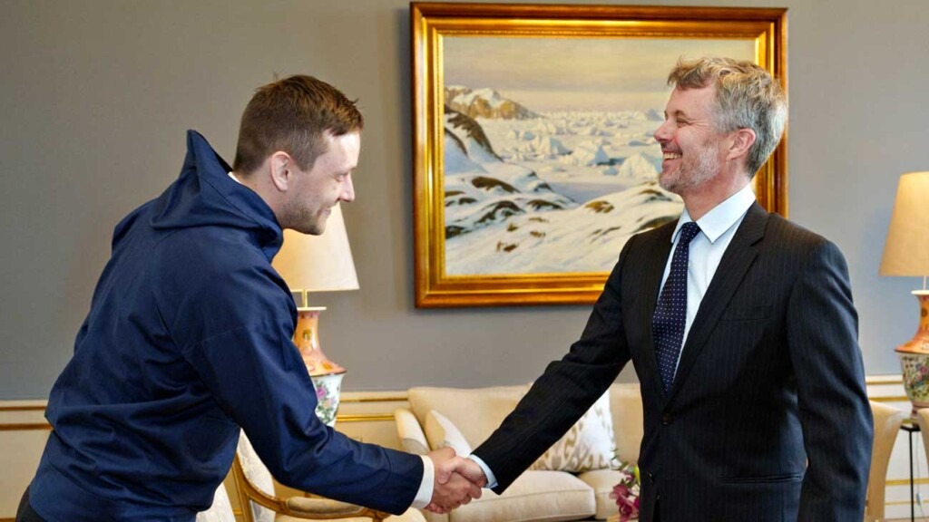 Le roi Frederik X reçoit le Premier ministre groenlandais à Copenhague avant son retour au Groenland Le roi Frederik X reçoit le Premier ministre groenlandais à Copenhague avant son retour au Groenland