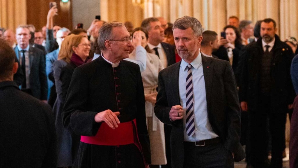Les trois souverains nordiques saluent le pape François Les trois souverains nordiques saluent le pape François
