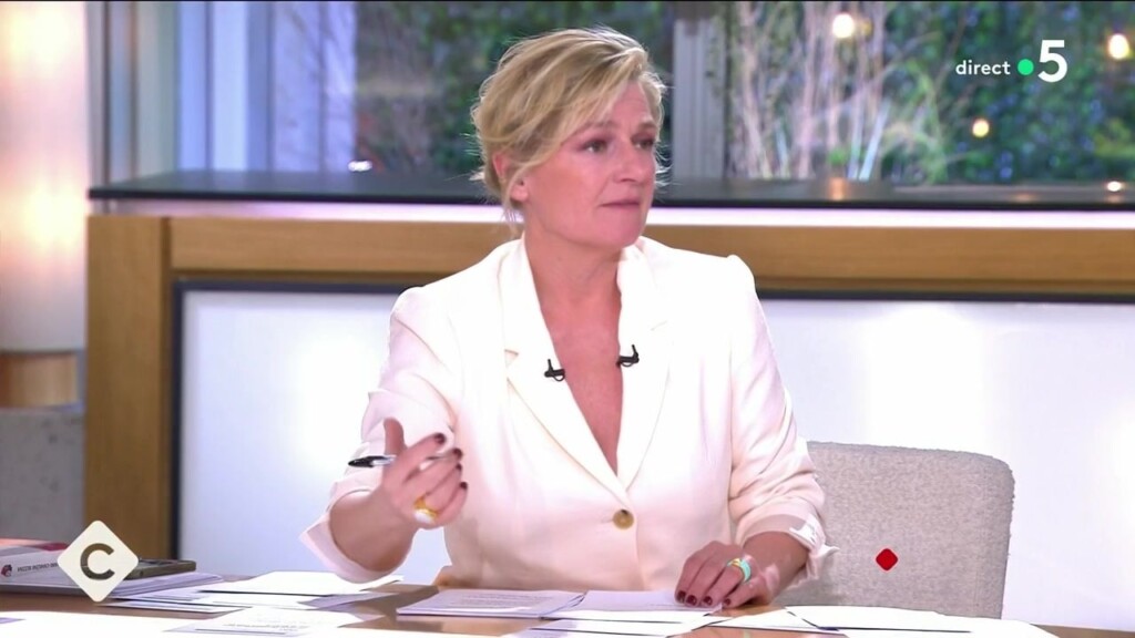Anne-Elisabeth Lemoine exprime une grande passion pour son invité, puis se ressaisit vite Anne-Elisabeth Lemoine exprime une grande passion pour son invité, puis se ressaisit vite
