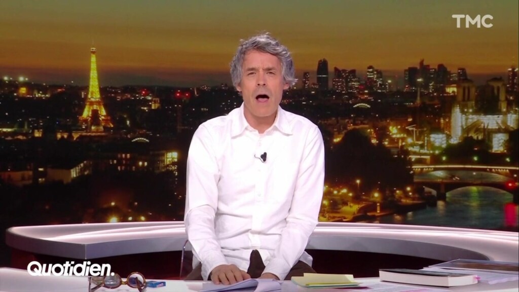 Yann Barthès dénonce avec virulence l’attitude de Marine Le Pen à l’égard de Gilles Bouleau, allant jusqu’à l’insulter Yann Barthès dénonce avec virulence l’attitude de Marine Le Pen à l’égard de Gilles Bouleau, allant jusqu’à l’insulter