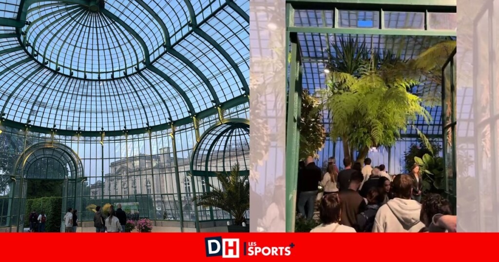 Les Serres royales sont si populaires qu’on se sent souvent dans une foule compacte Les Serres royales sont si populaires qu’on se sent souvent dans une foule compacte
