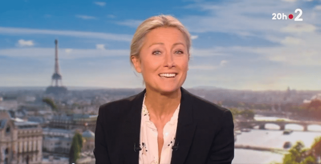 Anne-Sophie Lapix écartée du JT : elle s’effondre en direct sur le plateau Anne-Sophie Lapix écartée du JT : elle s’effondre en direct sur le plateau