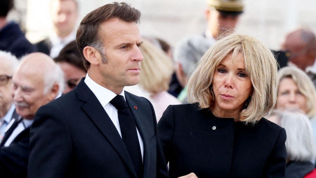 Emmanuel Macron et Brigitte font leur première apparition publique après l’incident de la gifle Emmanuel Macron et Brigitte font leur première apparition publique après l’incident de la gifle