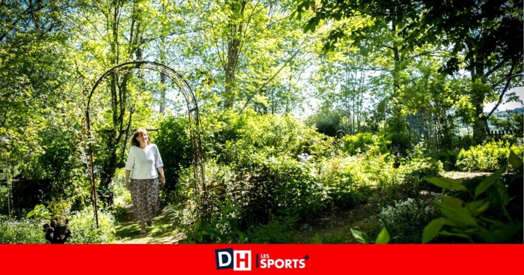 Marc Knaepen découvre le jardin naturel d’une lectrice à Suxy Marc Knaepen découvre le jardin naturel d’une lectrice à Suxy