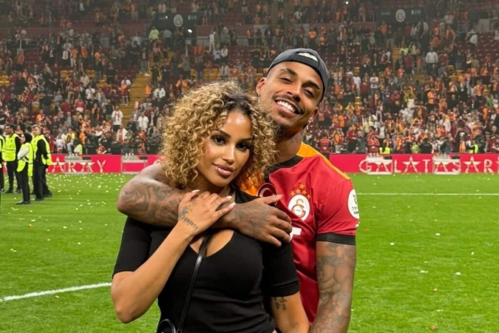 Fanny Neguesha a été fiancée au footballeur Mario Lemina Fanny Neguesha a été fiancée au footballeur Mario Lemina