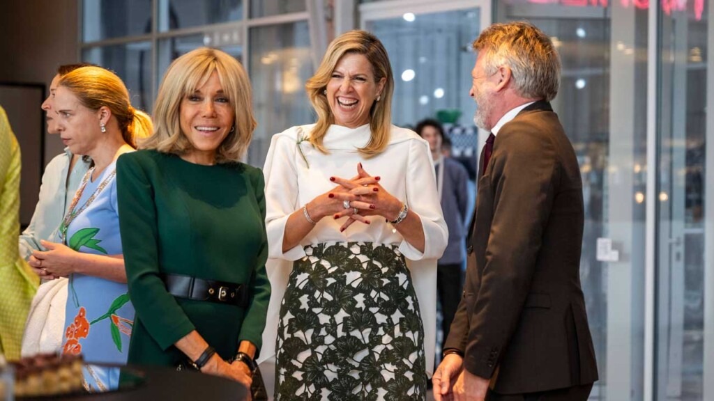 La reine Máxima convie les conjoints des chefs de l’OTAN à une croisière sur le Princesse Amalia à Rotterdam La reine Máxima convie les conjoints des chefs de l’OTAN à une croisière sur le Princesse Amalia à Rotterdam