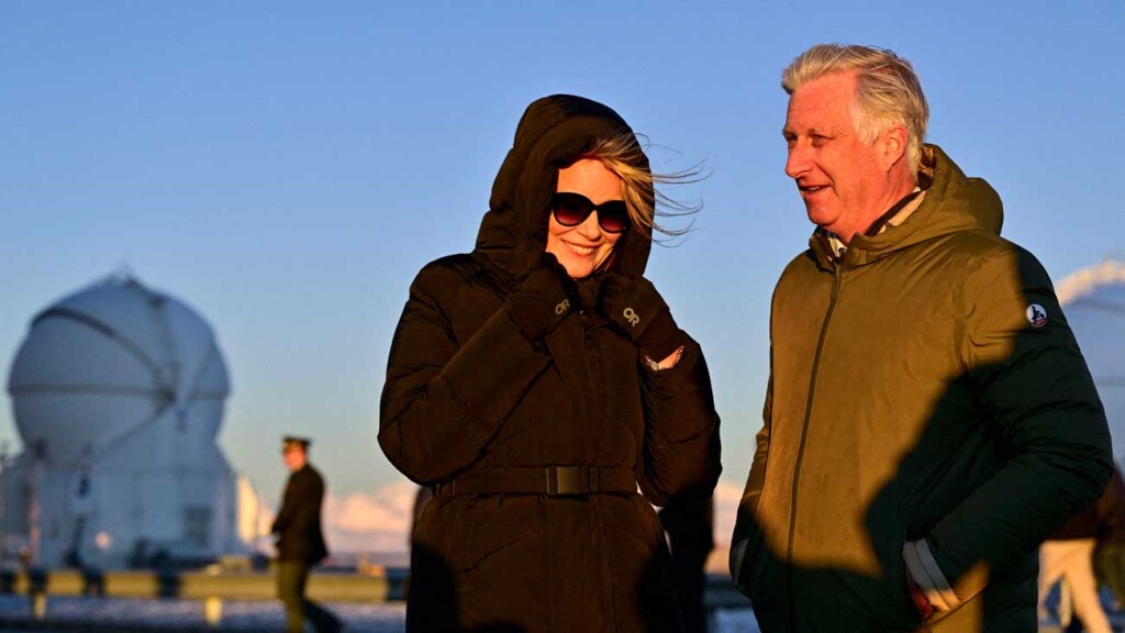 Le roi Philippe et la reine Mathilde découvrent le désert chilien et l’observatoire de Paranal Le roi Philippe et la reine Mathilde découvrent le désert chilien et l’observatoire de Paranal