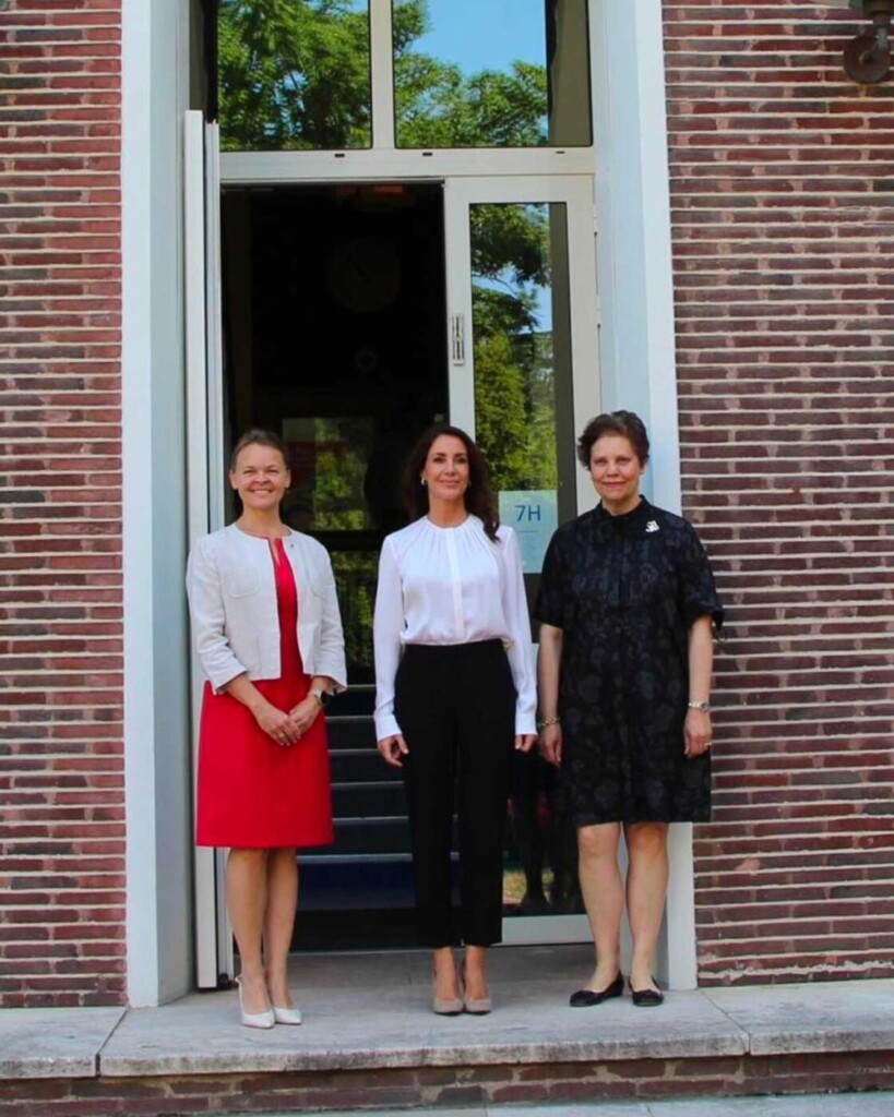 La princesse Marie visite la Maison des étudiants danois à Paris pour le centenaire de la Cité U La princesse Marie visite la Maison des étudiants danois à Paris pour le centenaire de la Cité U