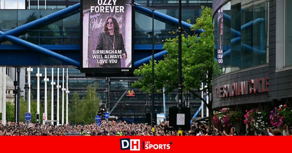 Un vibrant hommage a été rendu à Ozzy Osbourne lors de ses funérailles Un vibrant hommage a été rendu à Ozzy Osbourne lors de ses funérailles