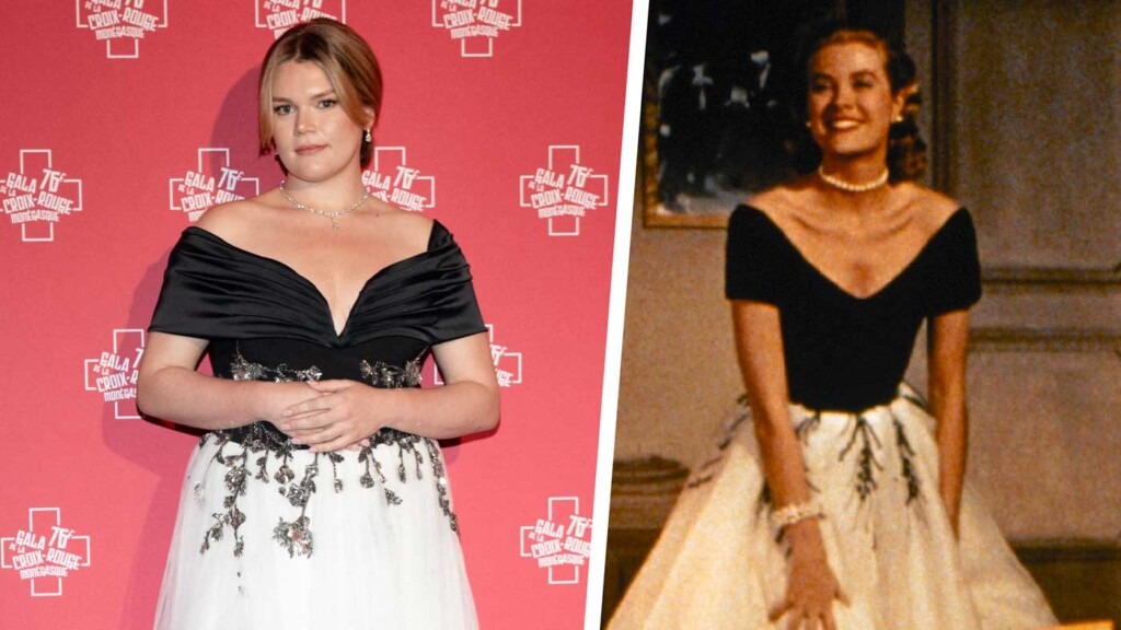 Camille Gottlieb rend hommage à Grace Kelly en portant la robe iconique de sa grand-mère dans un film d’Hitchcock Camille Gottlieb rend hommage à Grace Kelly en portant la robe iconique de sa grand-mère dans un film d’Hitchcock