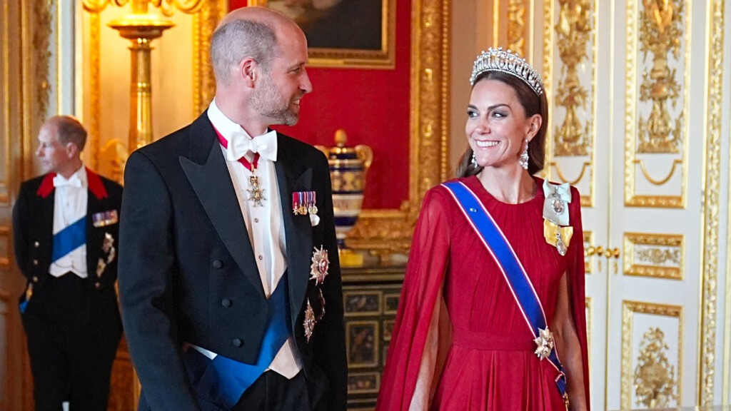 Depuis 2023, la princesse de Galles brille à son premier banquet d’État en Givenchy et diadème Depuis 2023, la princesse de Galles brille à son premier banquet d’État en Givenchy et diadème