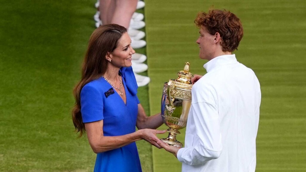 La princesse de Galles assiste en famille au match retour de Sinner à Wimbledon La princesse de Galles assiste en famille au match retour de Sinner à Wimbledon