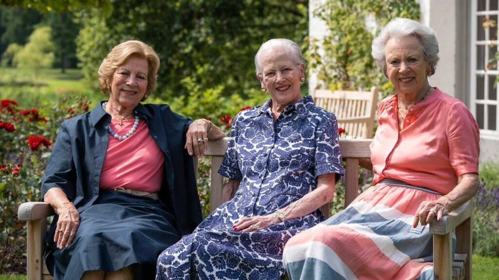 La reine Margrethe, la reine Anne-Marie et la princesse Benedikte se retrouvent à Graasten La reine Margrethe, la reine Anne-Marie et la princesse Benedikte se retrouvent à Graasten