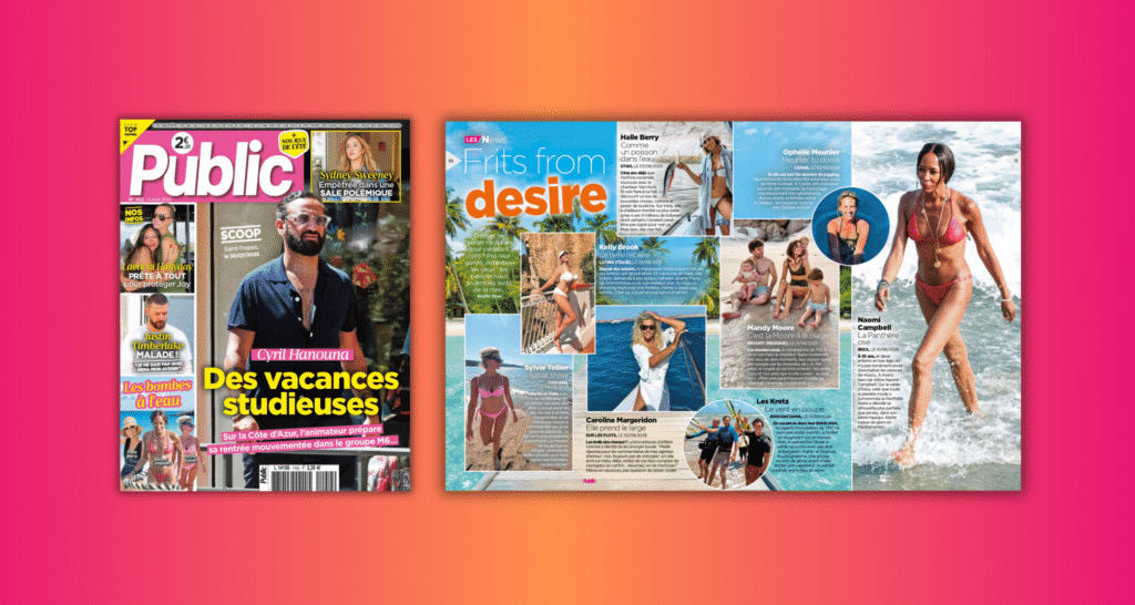 Cyril Hanouna profite de vacances enrichissantes. Tous les détails dans le magazine Public cette semaine Cyril Hanouna profite de vacances enrichissantes. Tous les détails dans le magazine Public cette semaine