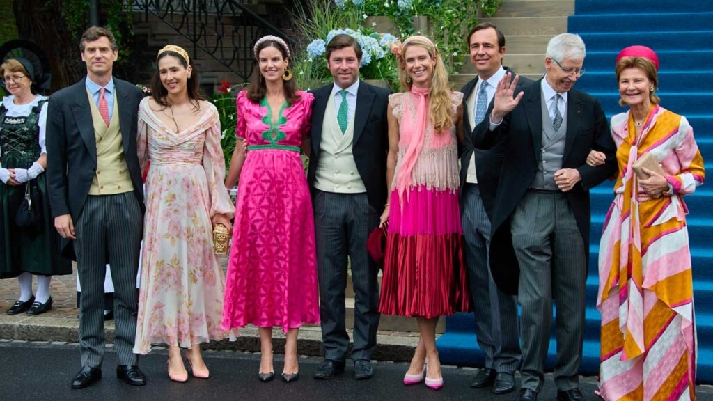 Les princes luxembourgeois présents au mariage de la princesse Marie Caroline de Liechtenstein Les princes luxembourgeois présents au mariage de la princesse Marie Caroline de Liechtenstein