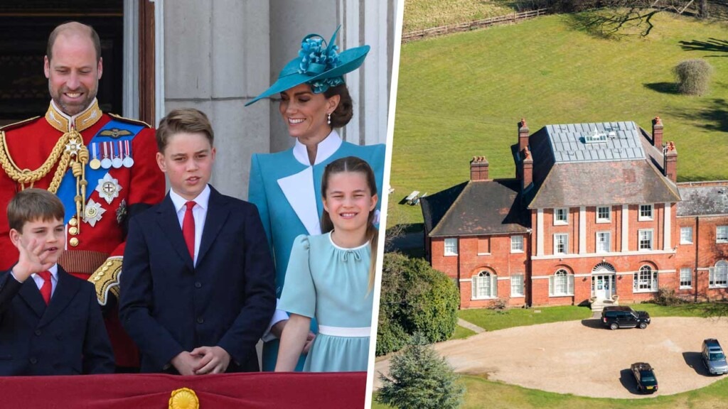 Le prince William et sa famille emménagent dans un manoir au cœur de la forêt de Windsor Le prince William et sa famille emménagent dans un manoir au cœur de la forêt de Windsor