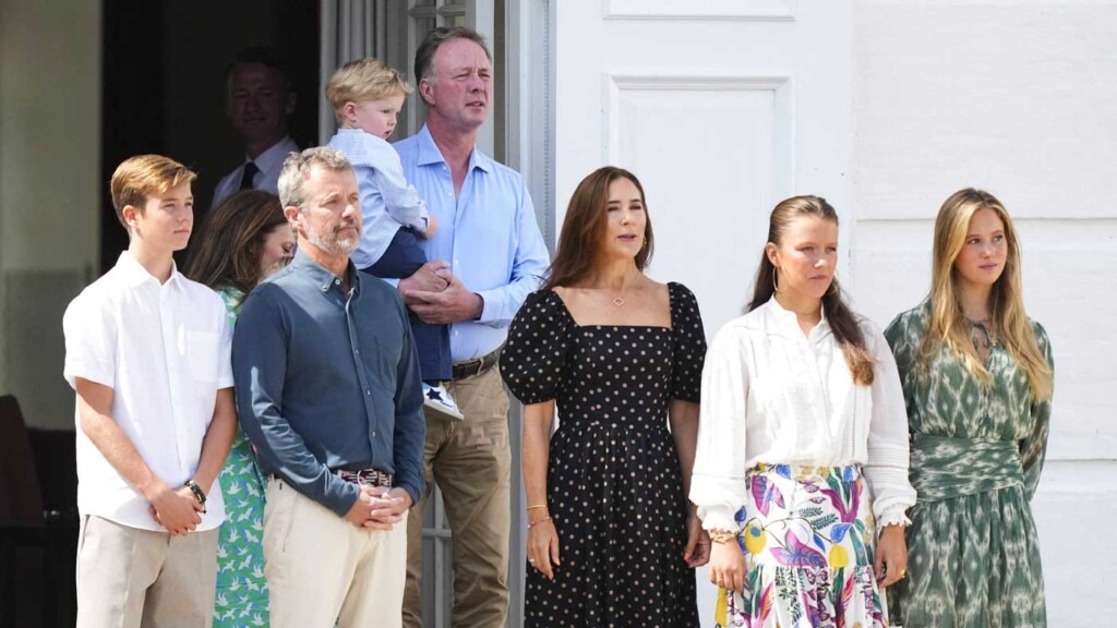 Le prince Gustav Albrecht et la princesse Mafalda apparaissent pour la première fois à Graasten Le prince Gustav Albrecht et la princesse Mafalda apparaissent pour la première fois à Graasten