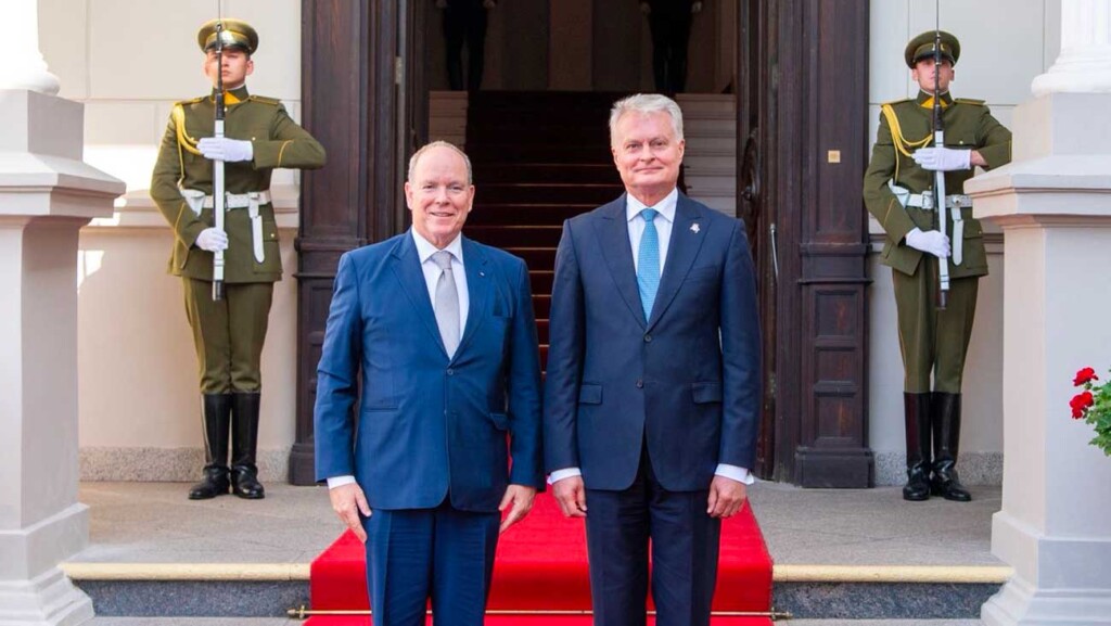 Le président de la Lituanie a reçu le prince Albert II à Vilnius Le président de la Lituanie a reçu le prince Albert II à Vilnius