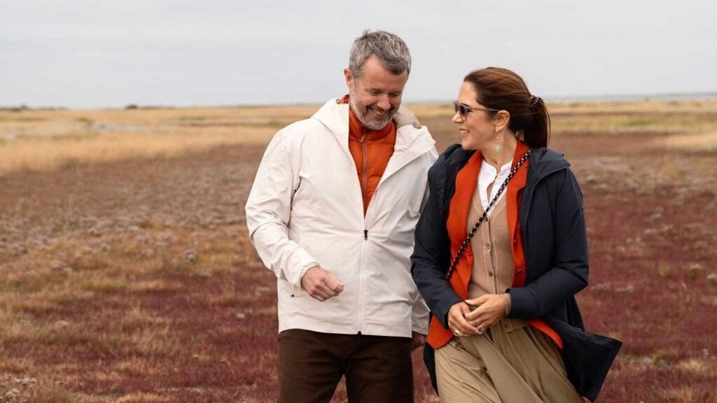 Le roi Frederik X et la reine Mary visitent l’île de Læsø dans le Cattégat Le roi Frederik X et la reine Mary visitent l’île de Læsø dans le Cattégat