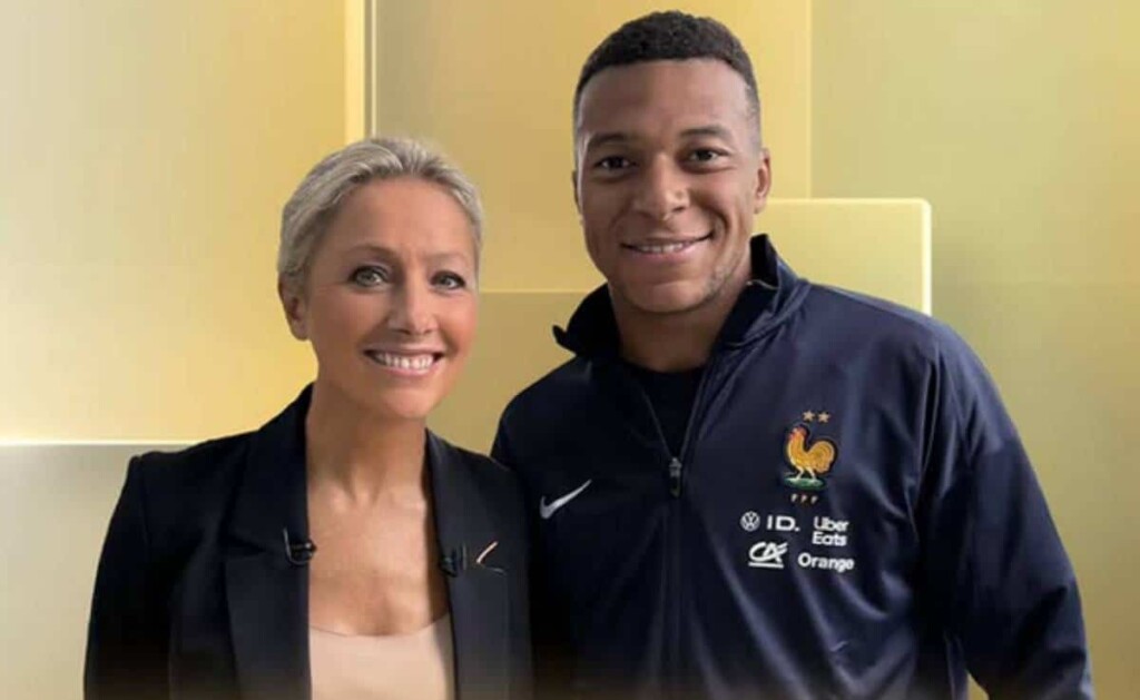 Anne-Sophie Lapix et Kylian Mbappé : une nouvelle inattendue Anne-Sophie Lapix et Kylian Mbappé : une nouvelle inattendue