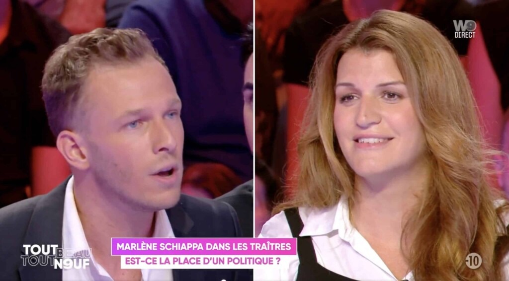 Marlène Schiappa et Damien Canivez s’affrontent en direct sur TBT9, accusant la politique d’avoir un impact Marlène Schiappa et Damien Canivez s’affrontent en direct sur TBT9, accusant la politique d’avoir un impact
