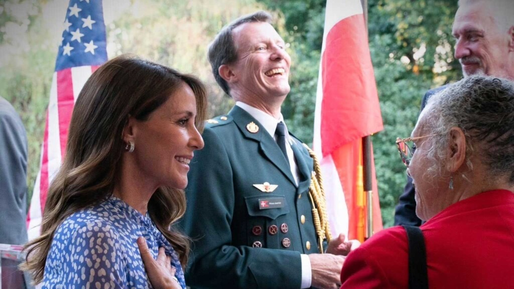 Le prince Joachim et la princesse Marie visitent des vétérans à l’ambassade danoise à Washington Le prince Joachim et la princesse Marie visitent des vétérans à l’ambassade danoise à Washington
