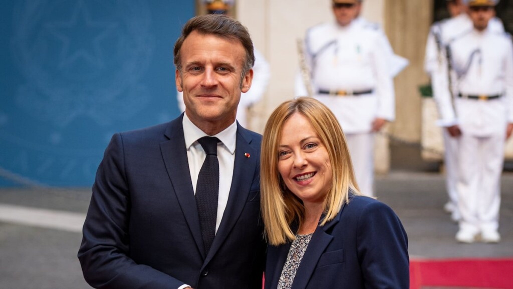 Giorgia Meloni consolide sa position après son entretien avec Emmanuel Macron pour apaiser les tensions Giorgia Meloni consolide sa position après son entretien avec Emmanuel Macron pour apaiser les tensions