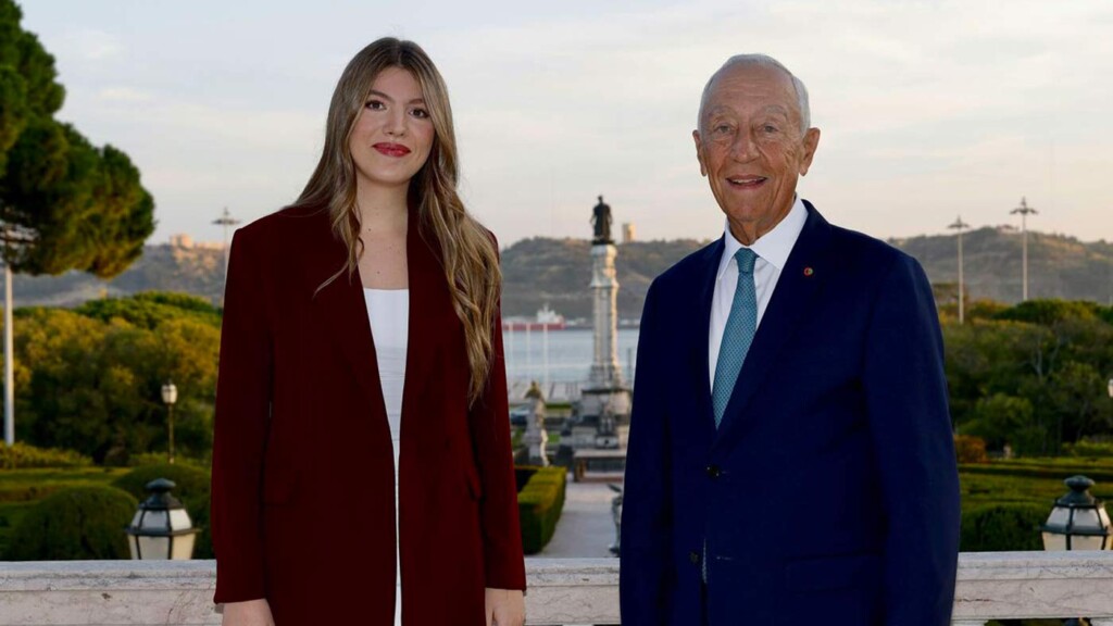 L’Infante Sofia a rencontré un président pour la première fois au palais de Belém L’Infante Sofia a rencontré un président pour la première fois au palais de Belém