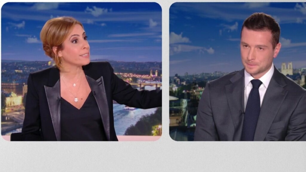 Léa Salamé agace Jordan Bardella, qui ne se prive pas de la recadrer Léa Salamé agace Jordan Bardella, qui ne se prive pas de la recadrer