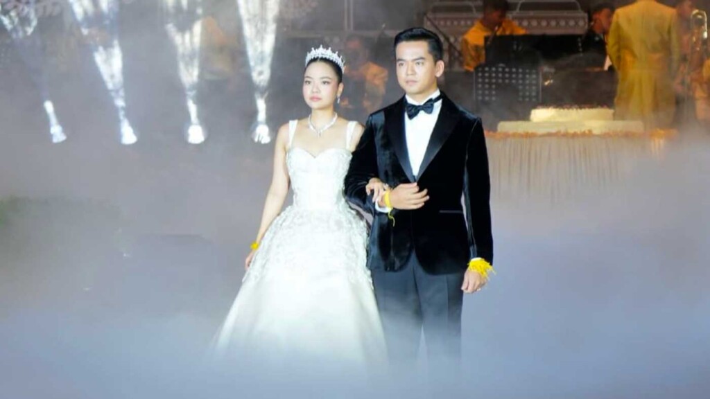 Le splendide mariage de la princesse Pongsoriya, nièce du roi du Cambodge Le splendide mariage de la princesse Pongsoriya, nièce du roi du Cambodge