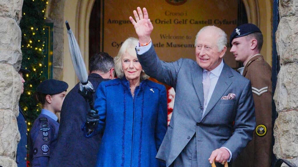 Le roi Charles III fête ses 77 ans au château de Cyfarthfa, au pays de Galles Le roi Charles III fête ses 77 ans au château de Cyfarthfa, au pays de Galles