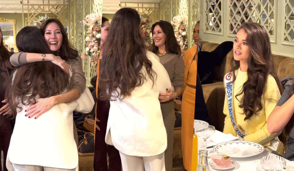 Hinaupoko Deveze apparaît pour la première fois avec Mareva Galanter, l’épouse d’Arthur, heureux Hinaupoko Deveze apparaît pour la première fois avec Mareva Galanter, l’épouse d’Arthur, heureux