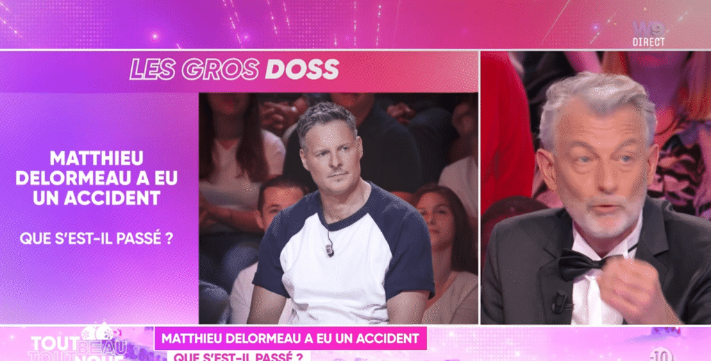 Matthieu Delormeau contraint de se retirer après un grave accident à domicile Matthieu Delormeau contraint de se retirer après un grave accident à domicile