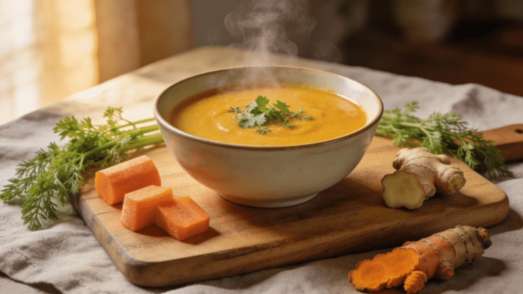 Adieu ballonnements avant les fêtes avec cette soupe anti-inflammatoire qui aide la digestion Adieu ballonnements avant les fêtes avec cette soupe anti-inflammatoire qui aide la digestion