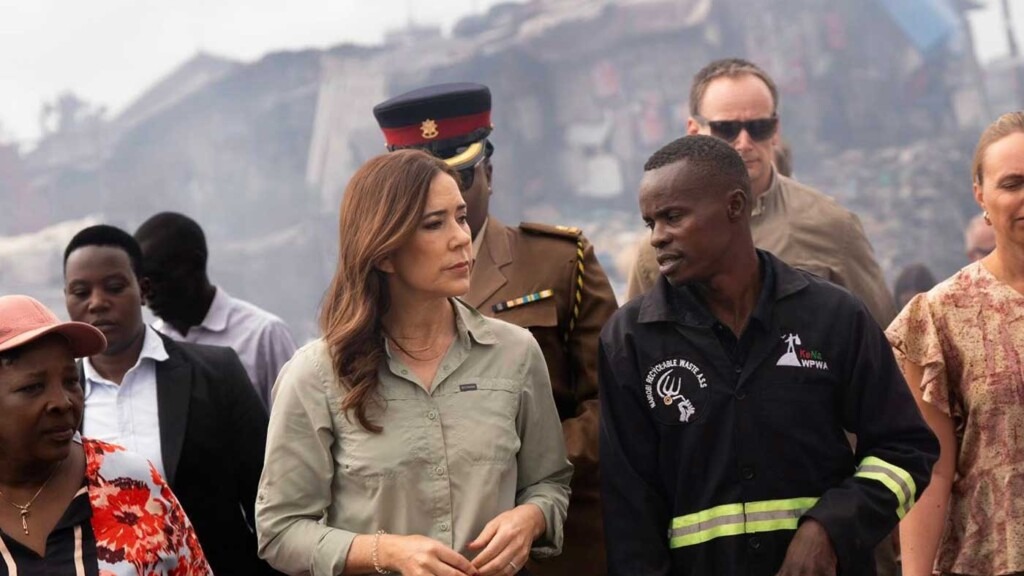 La Reine Mary visite la plus grande décharge du Kenya après l’assemblée de l’ONU sur l’environnement La Reine Mary visite la plus grande décharge du Kenya après l’assemblée de l’ONU sur l’environnement