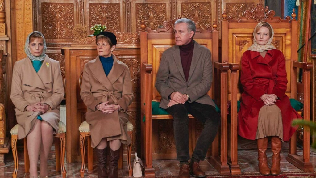 La famille royale de Roumanie assiste à la messe de Noël à Săvârșin La famille royale de Roumanie assiste à la messe de Noël à Săvârșin