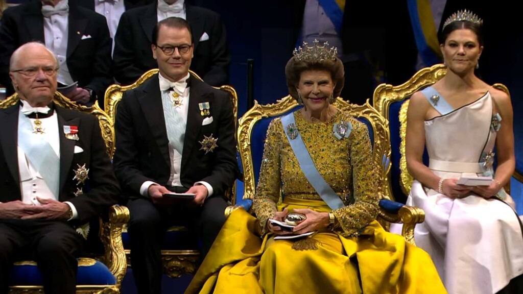 La famille royale suédoise brille lors de la cérémonie des prix Nobel La famille royale suédoise brille lors de la cérémonie des prix Nobel