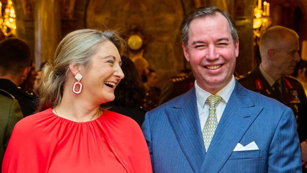 Le grand-duc Guillaume et la grande-duchesse Stéphanie organisent leur première réception au château de Berg Le grand-duc Guillaume et la grande-duchesse Stéphanie organisent leur première réception au château de Berg