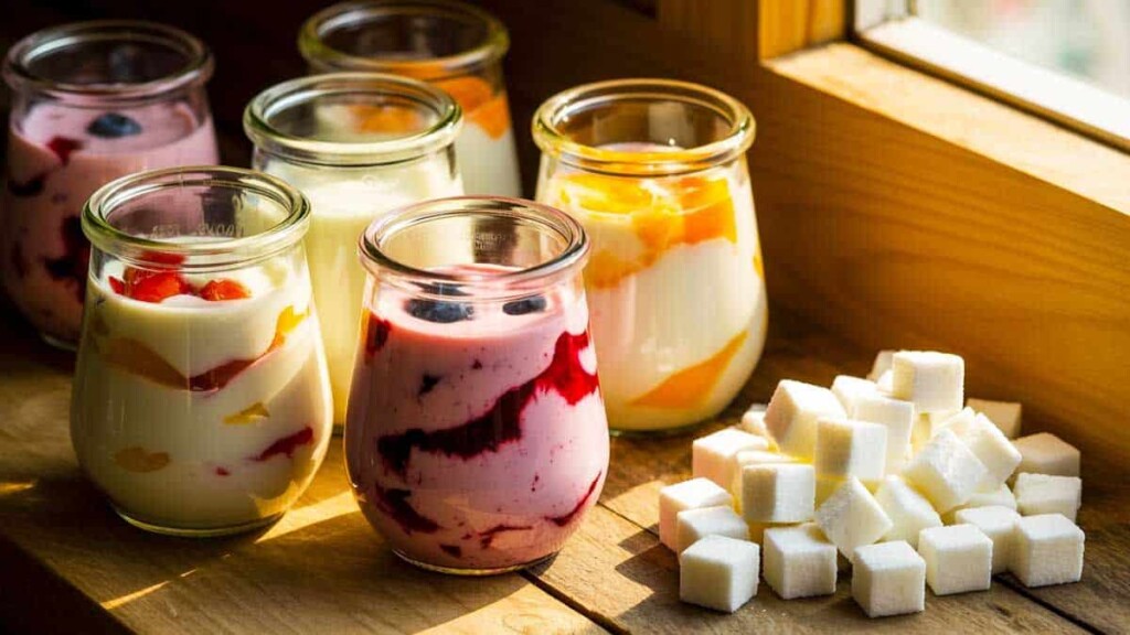 Les yaourts aromatisés : une douceur parfois plus sucrée que les sodas Les yaourts aromatisés : une douceur parfois plus sucrée que les sodas