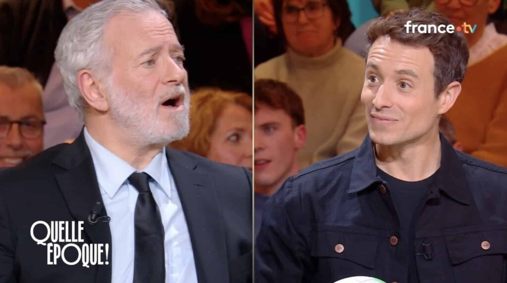 Hugo Clément surpris par une phrase choc de Francis Huster dans Quelle Époque Hugo Clément surpris par une phrase choc de Francis Huster dans Quelle Époque